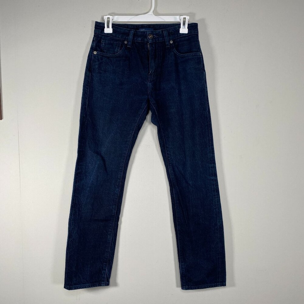 Levi's Selvedge Made & Crafted Tack SLIM Jeans Men 29 x 32 Blue Japanese Fabric